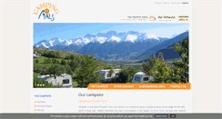 Desktop Screenshot of campingmals.it